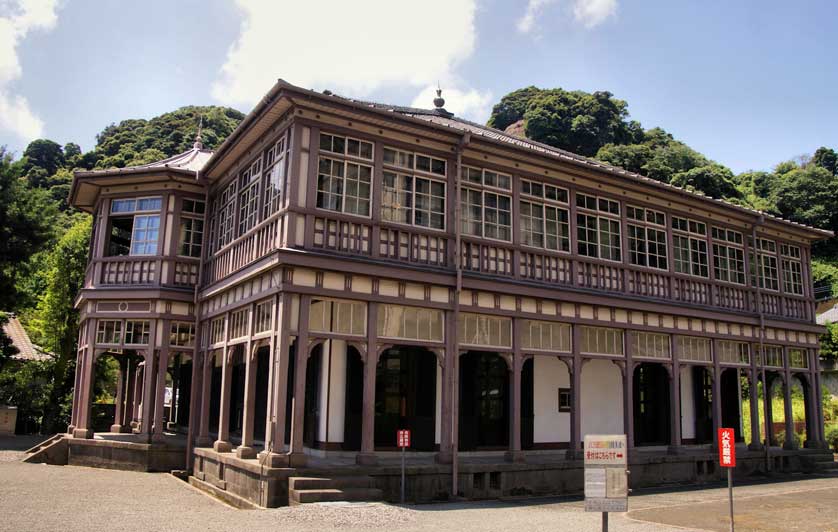 The Foreigners Mansion, Ijinkan, Kagoshima, Kyushu, Japan.