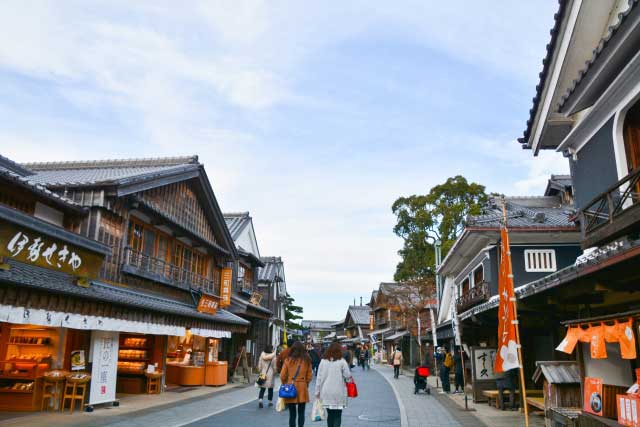 Oharaimachi at Ise Jingu, Mie Prefecture, Japan.