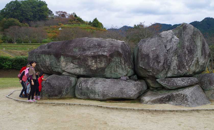 Ishibutai Burial Mound, Nara, Japan.