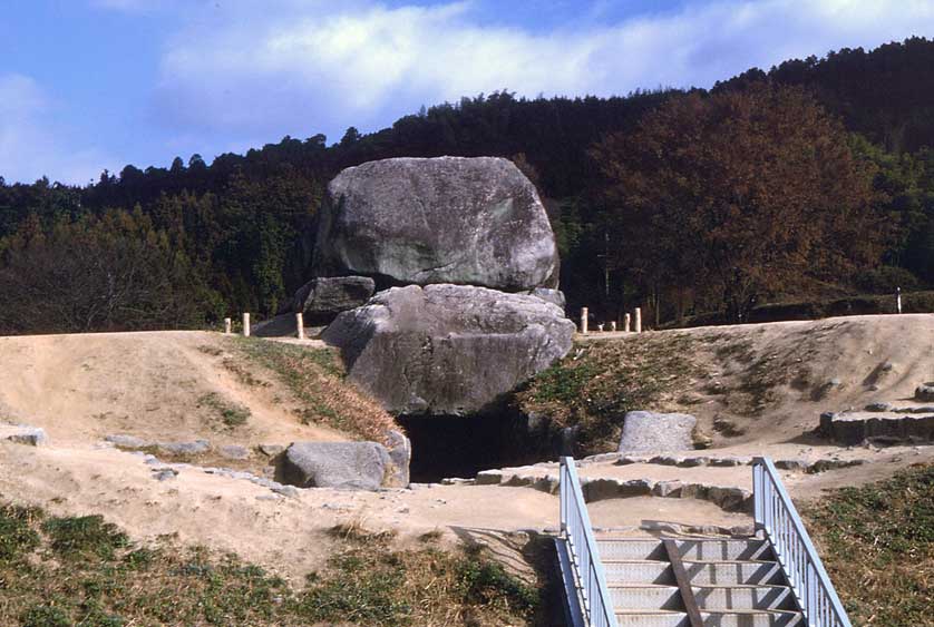 Ishibutai Burial Mound, Nara, Japan.