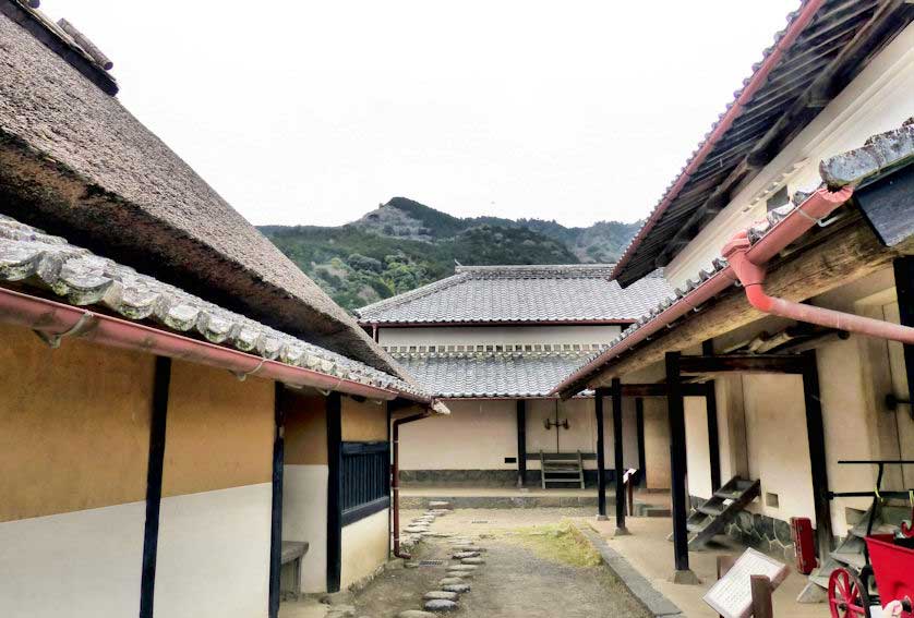The former Iwasaki home, Kochi, Shikoku.