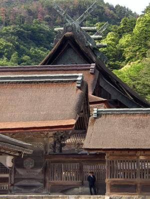 Shrine Buildings, Izumo Taisha, Shimane, Japan.