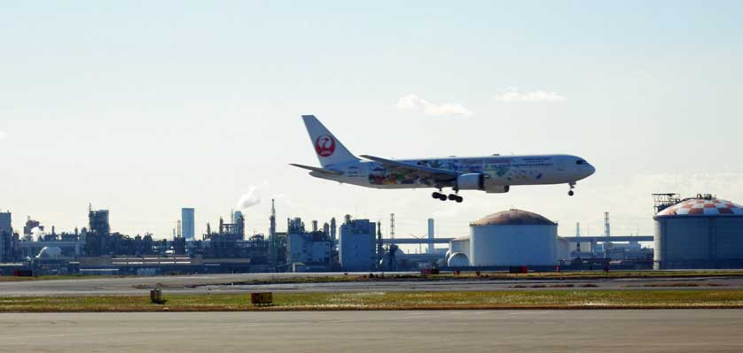 JAL Factory Tour Sky Museum, Tokyo, Japan.