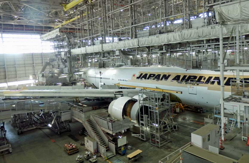 JAL Factory Tour Sky Museum, Tokyo, Japan