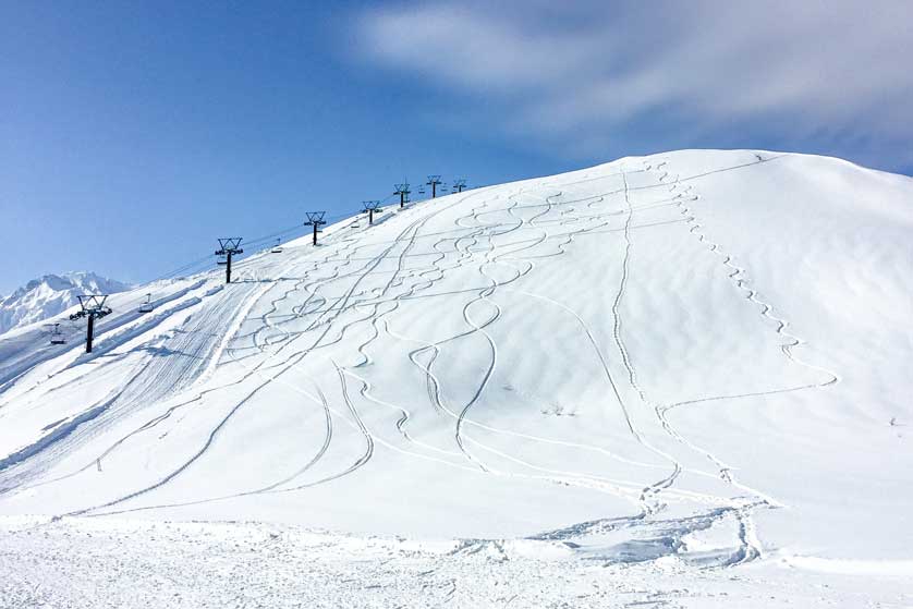 Ski slope, Japan