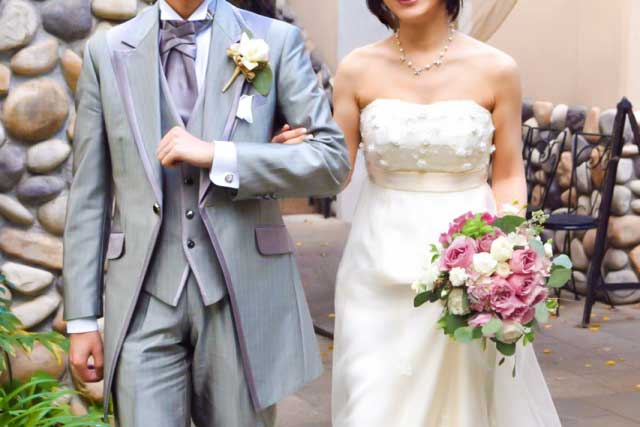 Japanese wedding ceremony.