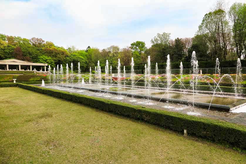 Fountain, Jindai Botanical Garden, Chofu.