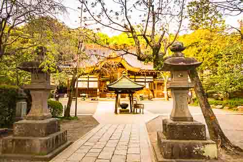 Hondo Main Hall, Jnidaiji Temple.