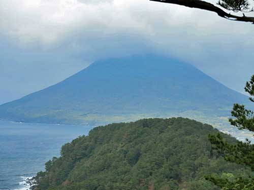 Kaimondake, Kagoshima, Japan.