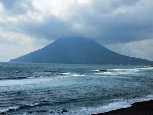 Kaimondake, Kagoshima, Japan.