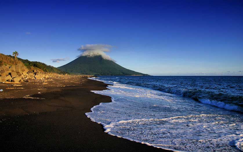 Kaimondake, Kagoshima, Japan.