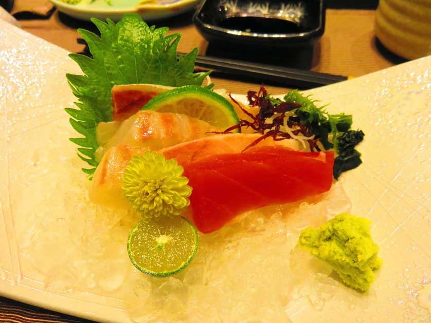 Kaiseki Japanese cuisine, Kyoto.