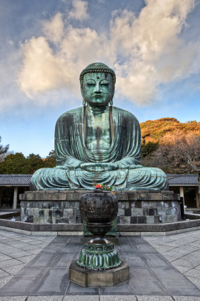 The Great Buddha, Kamakura, Japan.