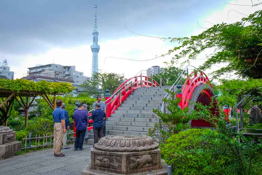 Bridge, Kameido Tenjin Shrine, Tokyo.