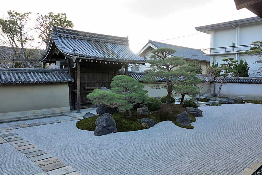 Kanchi-in Temple a sub-temple of Toji, Kyoto.