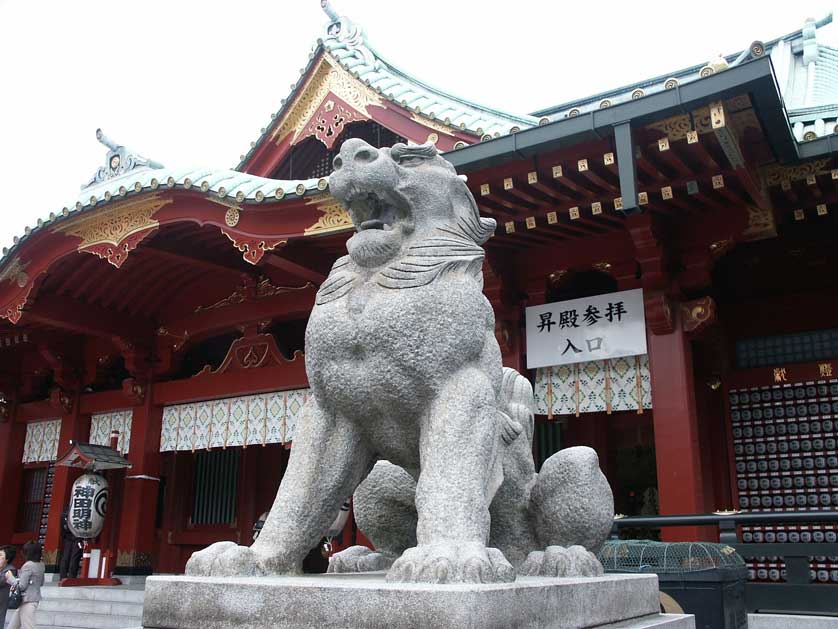 Front gate of Kanda Myojin, Taito ward, Tokyo.