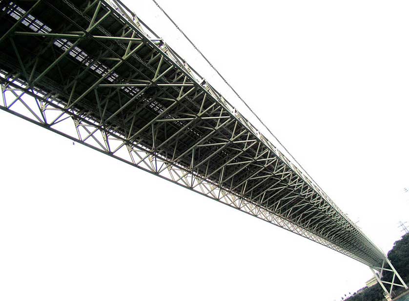 Kanmon Bridge, Kitakyushu, Kyushu.