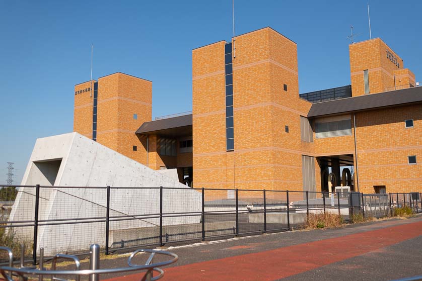 Kasukabe pump station and visitor center, Saitama.