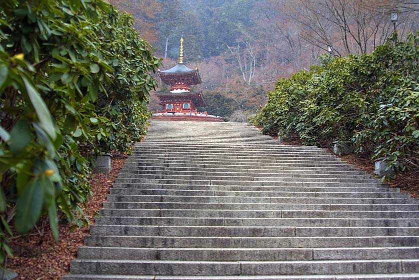 Katsuouji Temple, Osaka, Japan.