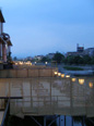 Outdoor Dining in Kyoto.