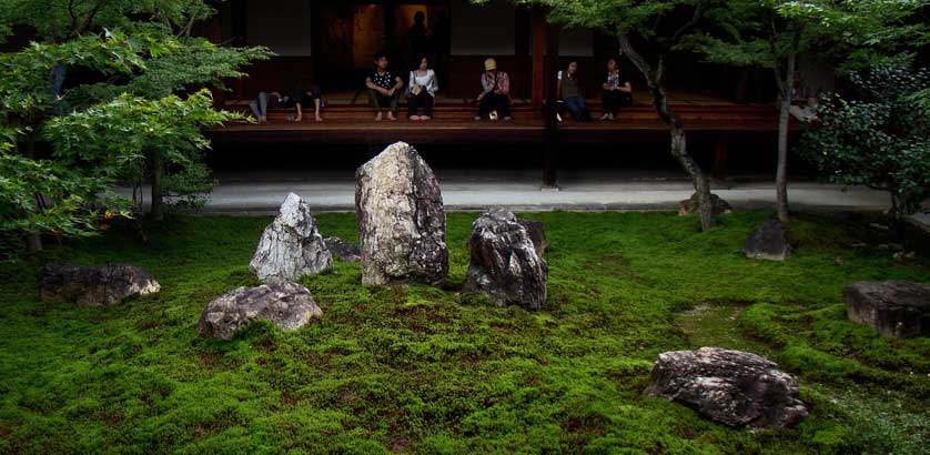 Kenninji Temple garden, Kyoto, Japan.