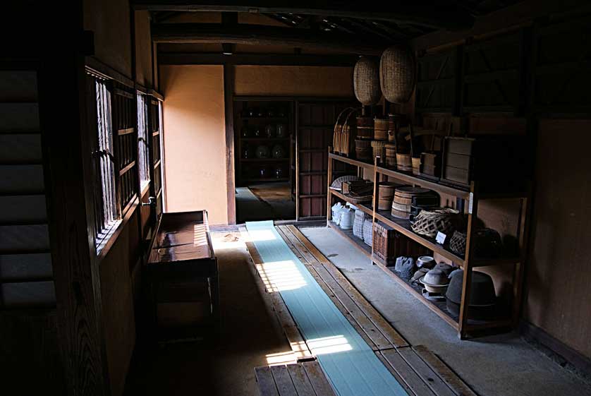 Kikuya Residence interior, Hagi.