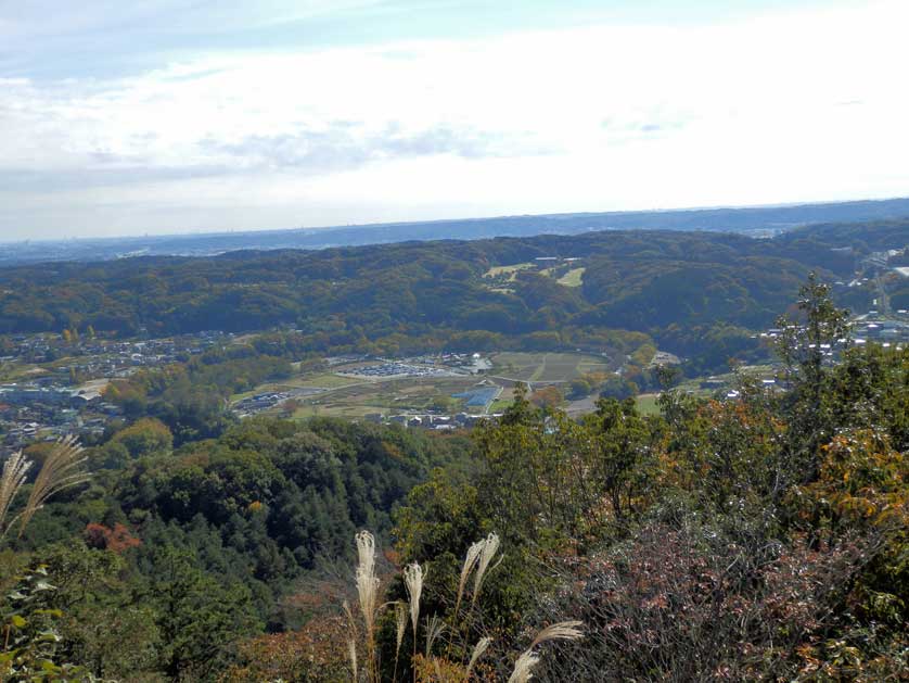 Kinchakuda seen from the Hiwadayama, Saitama.