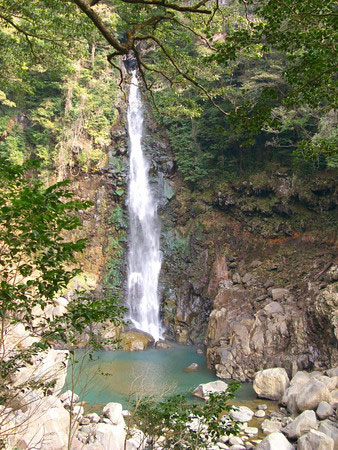 Senri-ga-taki Waterfall, Kirishima, Kagoshima Prefecture, Kyushu, Japan.