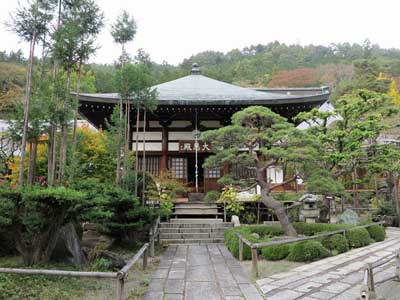 Kozenji Temple, Kiso Fukushima, Nagano, Japan.
