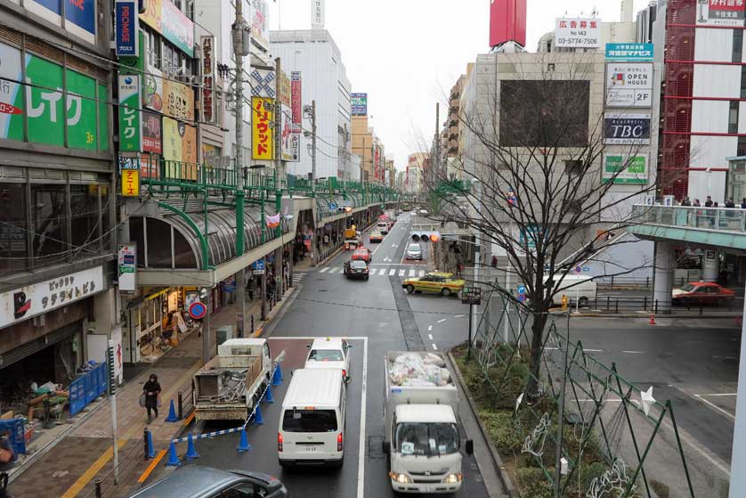 Kita-Senju Station area, Adachi, Tokyo.