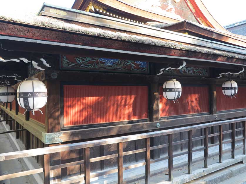 Kitano Tenmangu Shrine, Kyoto, Japan.