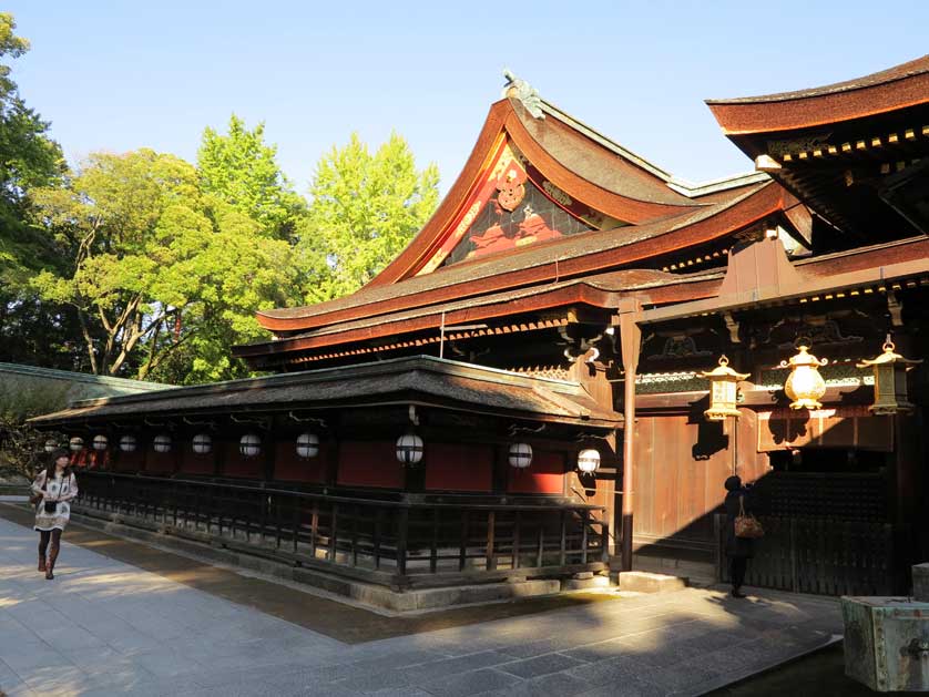 Kitano Tenmangu Shrine, Kyoto, Japan.