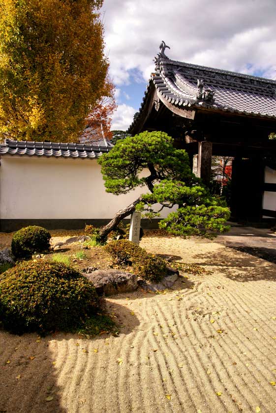 Temple district, Kitsuki, Oita Prefecture, Japan.