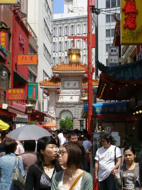 China Town, Kobe, Hyogo, Japan.