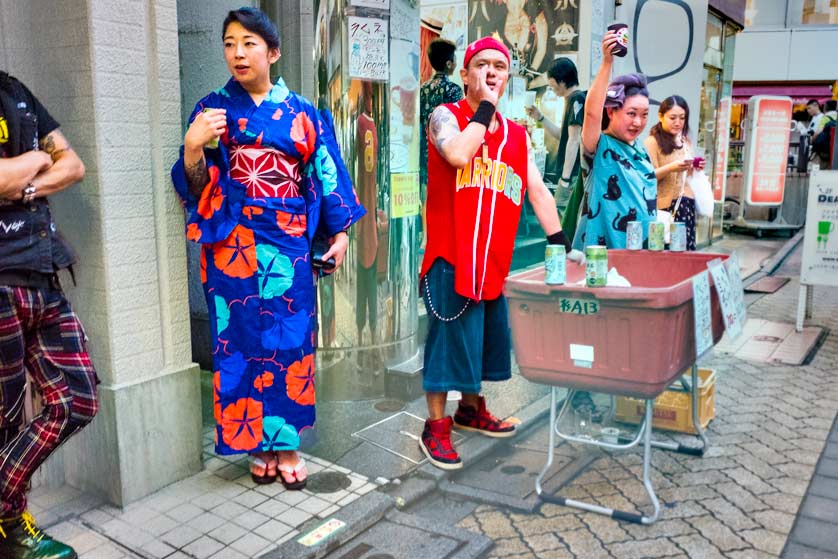 Koenji festival.