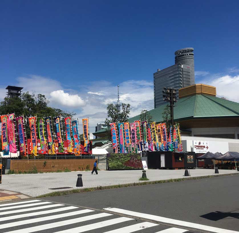 Kokugikan, Ryogoku, Tokyo, Japan.