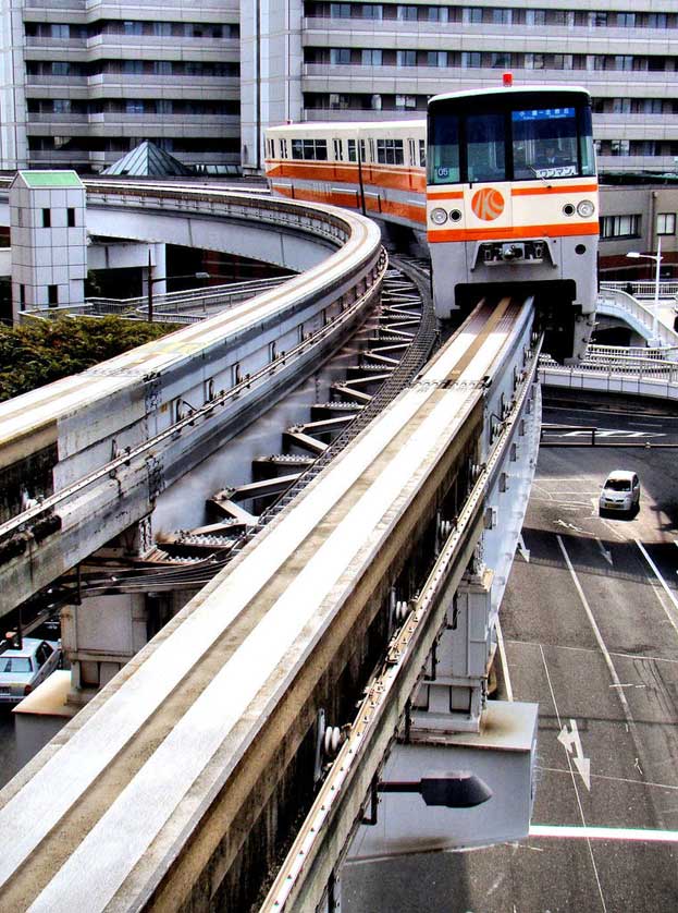 Kokura monorail, Kitakyushu, Kyushu.