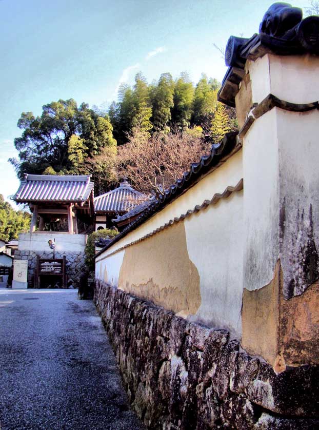 Komyozen-ji Temple wall, Dazaifu, Fukuoka