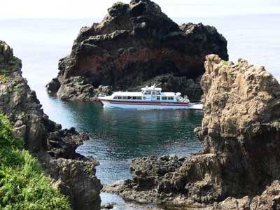 Kuniga Coast By Boat, Shimane Prefecture.