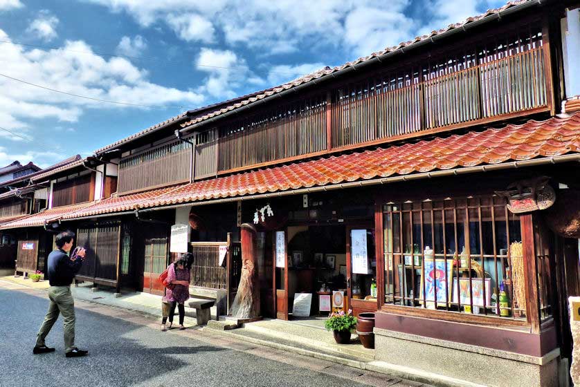Historic Merchant Quarter in Kurayoshi, Tottori Prefecture.