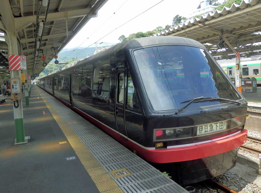 Kurofune train at Atami Station.