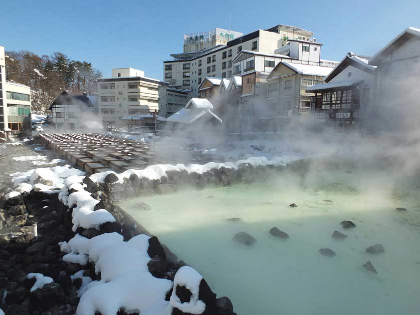 Kusatsu Onsen, Gunma Prefecture.