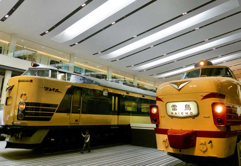 Main Hall of Kyoto Railway Museum.