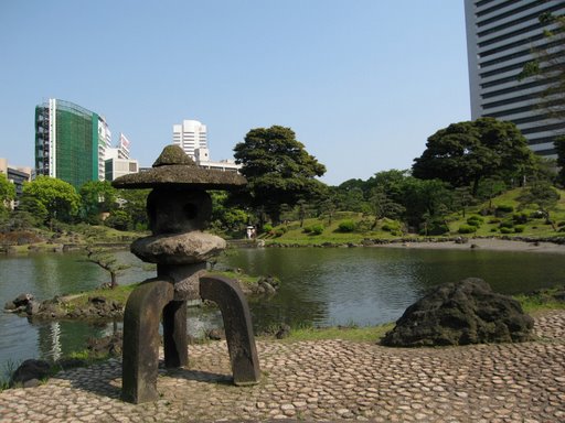 Kyu-Shiba-rikyu Gardens, Tokyo.