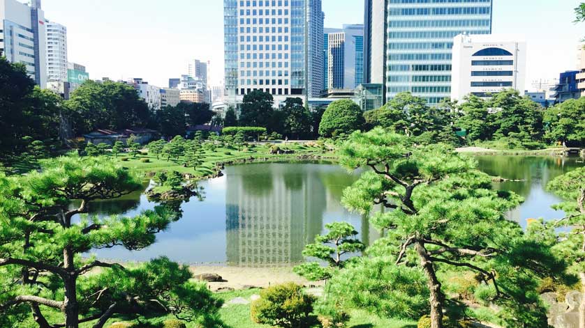 Kyu-Shiba-rikyu Gardens, Tokyo.