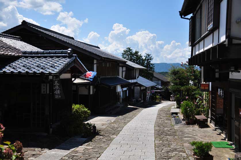 Magome main street.