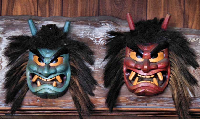 Japanese masks.