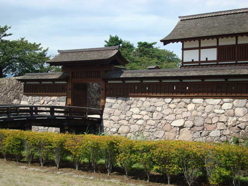 Beautiful Matsushiro Castle, Nagano Prefecture.