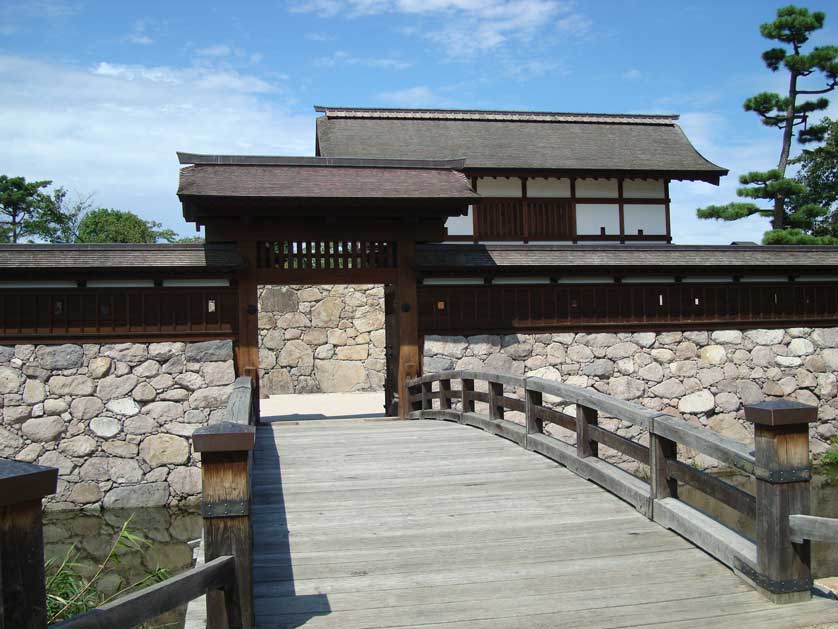 Matsushiro Castle walls.