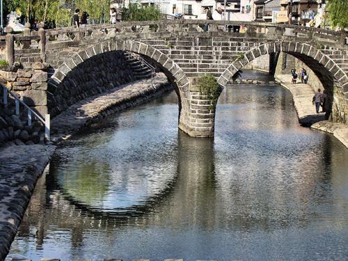 Spectacles Bridge, Nagasaki.